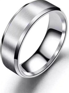 Lila Gold Silver Black Color Finger Ring - Thumb Ring Valentine gift Stainless Steel Titanium Plated Ring