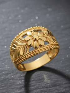 Shivam Fashion Kardo 2 Pure Gold Ring For Women Alloy Gold Plated Ring