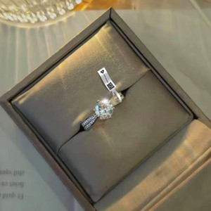 Zarkan Silver Solitaire Propose Ring Gift For Women With 925 Stamped Silver Zircon Rhodium Plated Ring
