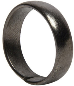 Naeva Real Black Horse Shoe Iron Ring (Kale Ghode Ki Naal) Unisex Ring Alloy Ring