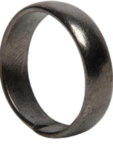 Naeva Real Black Horse Shoe Iron Ring (Kale Ghode Ki Naal) Unisex Ring Alloy Ring