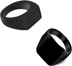 Neerajyoti Square and Rectangle Ring Combo Set - Image 1