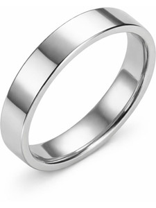 AL Minza Men Stainless Steel Comfort Fit Ring | Scratch & Tarnish Resistant Stainless Steel Silver Plated Ring