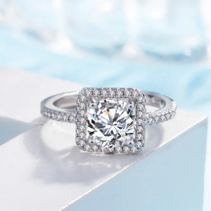 MEENAZ Rings for girls ring for women couple Silver Ring adjustable Solitaire party Alloy, Metal, Crystal, Stainless Steel, Brass, Copper, Stone Cubic Zirconia, Diamond Silver Plated Ring