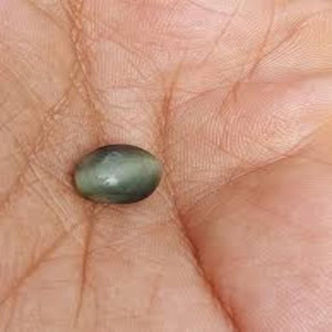 VishvMa 3.00 Ratti A+ Quality Natural Cat Eyes Lehsunia Ketu Loose Gemstone Cat's Eye Stone Cat's Eye Ring