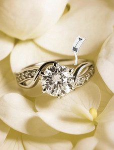 Zarkan Be With Me Silver Solitaire Ring Gift for women And girl with 925 stamped Silver Zircon Rhodium Plated Ring