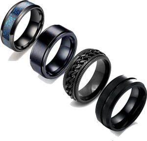 MEENAZ Rhodium Plated Silver Ring - Image 6