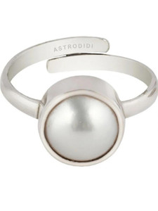 Astrodidi Moti Stone Ring Original Pearl Gemstone Ring with Lab Certificate 5.25 Ratti Alloy Pearl Ring