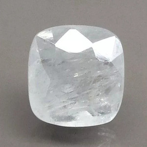VishvMa 10.00 Ratti Natural White Sapphire Gemstone for Men and Women Lab Certified Stone Sapphire Ring