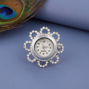 GC PREMIUM JEWELLERY Round spinner Diamond Ring Brass Ring