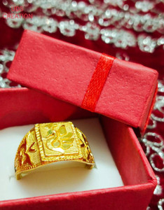 UDS CREATION Alloy Gold Plated Ring