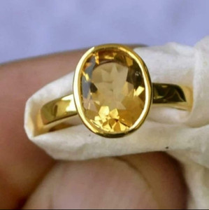 geeta jewels Brass Sapphire Ring