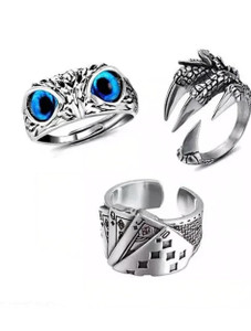 MAHADEV Owl Ring for Boys - Image 5