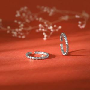 GIVA 925 Silver Beauty of Elegance Toe Rings for Women Sterling Silver Zircon Rhodium Plated Toe Ring