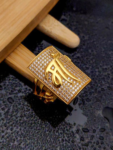 Jalaram Fashion Brass Gold Plated Ring