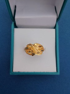 HosTEg Alloy Gold Plated Ring