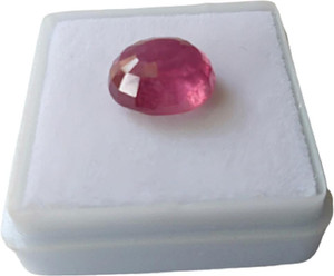 Aanya Jewels Ruby (Manik) Gemstone 5.25 Ratti Certified for Men & Women Ceremony Purpose Rashi Ratan Stone Ruby Ruby Stone Stud Earring