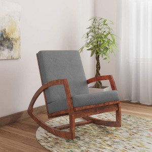 jangid Handicraft Wooden Rocking Chair for Home | Comfortable Relax Chair for Living Room Solid Wood 1 Seater Rocking Chairs