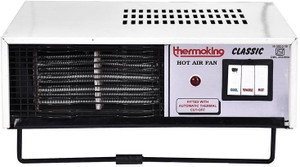 THERMO KING HEAT CONVECTOR AIR FAN WHITE & BLACK Fan Room Heater