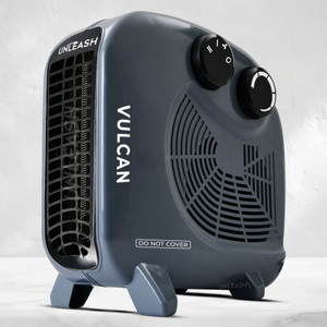 unleash Vulcan 2000W Electric Room Heater Fan Heater 100% Copper Motor, 1 Year Warranty Fan Room Heater
