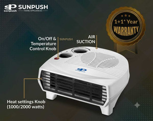 Sonpush 100% Copper Motor Silent Blower Fan 5 Star Fan Room Heater