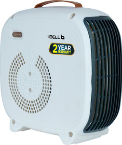 iBELL BLAZE365 Portable Room Heater, 2200W, Dual Heat Modes, Lightweight with Handle, Fan Room Heater
