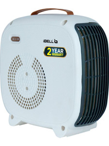 iBELL BLAZE365 Portable Room Heater, 2200W, Dual Heat Modes, Lightweight with Handle, Fan Room Heater