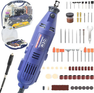 OEM Professional Mini Rotary Die Grinder With 252 Pieces of accessories 6 Speed Mode Multifunctional with Flexible Shaft | 6 Months Warranty Full copper 140 W Motor रोटरी टूल