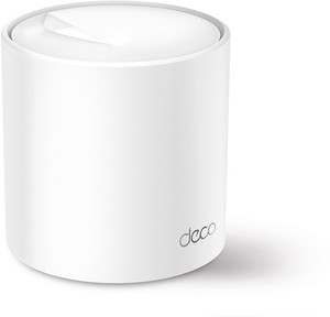 TP-Link Deco X60 AX5400 WiFi 6 Whole Home Mesh Router 2.4 GHz, 5 GHz 5400 Mbps Wifi Speed Dual Band Internal Antenna Ethernet (Cable Broadband)
