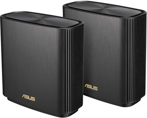 ASUS ZenWiFi AX (XT8) 2 Pack Mesh Router 2.4 GHz, 5 GHz 6600 Mbps Wifi Speed Tri Band Internal Antenna MiFi (Sim Based)