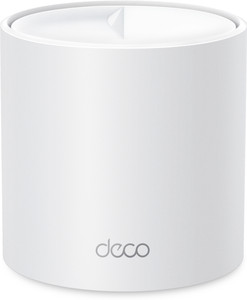 TP-Link Deco X10(1-pack) AX1500 AI Driven Whole Home Mesh Wi-Fi 6 System Mesh Router 2.4 GHz, 5 GHz 1500 Mbps Wifi Speed Dual Band Internal Antenna Ethernet (Cable Broadband)