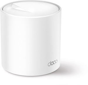 TP-Link Deco X50(1-pack) Mesh Router 2.4 GHz, 5 GHz 3000 Mbps Wifi Speed Dual Band Internal Antenna Ethernet (Cable Broadband)