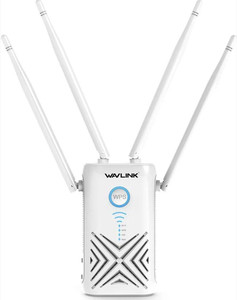 WAVLINK AERIAL X– AC1200 WiFi Range Extender 2.4 GHz, 5 GHz 1200 Mbps Wifi Speed Dual Band Internal & External Antenna Ethernet (Cable Broadband)