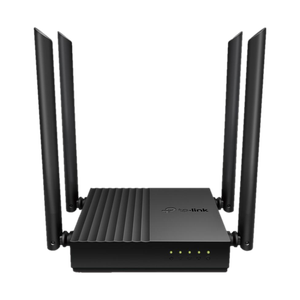 TP-Link Archer C64 AC1200 Gigabit MU-MIMO Router 2.4 GHz, 5 GHz 1200 Mbps Wifi Speed Dual Band External Antenna Ethernet (Cable Broadband)