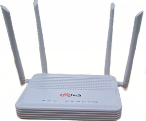 Syrotech SY-2010-WADONT Wireless Router 2.4 GHz, 5 GHz 1200 Mbps Wifi Speed Dual Band External Antenna Both (Ethernet and ADSL)