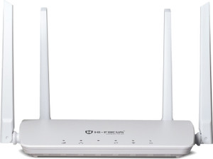 HI-FOCUS LTE 4G ROUTER/ Support 5G Sim/ Upto 150 MBPS Speed/ Long Range coverage 4G Router 2.4 GHz 150 Mbps Wifi Speed Single Band External Antenna Ethernet (Cable Broadband), Access Point Mode