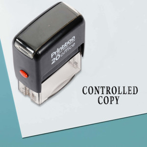 Printtoo Controlled Copy Self Inking Rubber Stamp Office Stationary ...