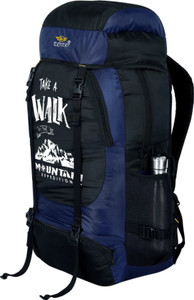 ZOZO Adventure Series Hiking Tracking Bag with wterproof Rucksack - 60 L(NAVI BLUE) Rucksack  - 60 L