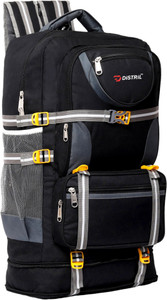 DISTRIL WATERPROOF TREKKING BAG HIKKING BACKPACK FOR TRAVEL & OUTDOOR Rucksack  - 65 L