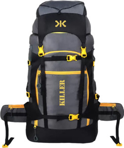 KILLER Travel bag for men tourist backpack for hiking trekking camping Rucksack  - 65 L