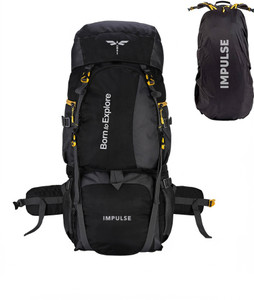 IMPULSE 80 Litres Curve Water Resistant Tour Travel Rucksack  - 80 L