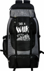 CRS CREATIVE UNISEX Water Proof Mountain RucksackHiking/Trekking/Camping Bag Rucksack - 70 L (Grey) - Image 1
