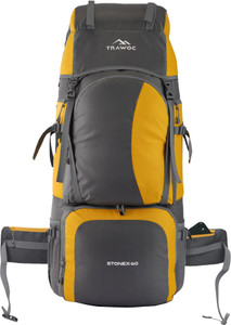 TRAWOC STONEX 60 L Travel Backpack Trekking Hiking bag for Men & Women Rucksack - 60 L
