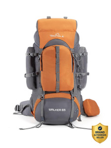 Tripole Walker Rucksack 65L Orange - Image 6