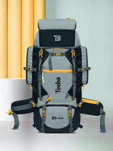 Teeba Bags Waterproof Trekking Hiking Camping Outdoor Camp Luggage Bag Tour Travel Backpack Rucksack  - 80 L
