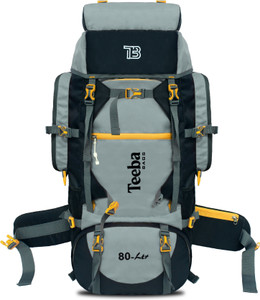 Teeba Bags Waterproof Trekking Hiking Camping Outdoor Camp Luggage Bag Tour Travel Backpack Rucksack  - 80 L