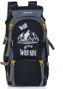 LIKER BAG (Expandable) 65-L Travel Backpack For Outdoor Sport Hiking Trekking Bag Camping Rucksack Duffel Without Wheels