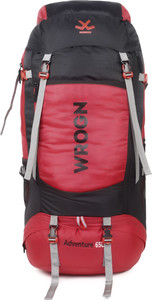 WROGN 65L Trekking Bag with Rain Cover & Shoe Compartment - Image 6
