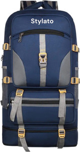 STYLATO 90Ltravel bags&rucksacks for men&bag travel bagAND bags men travel(BLUE) Rucksack - 90 L