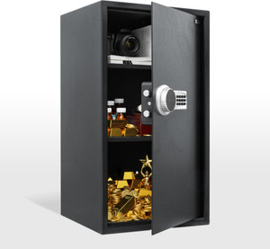 Planex Lock Box Plantex 108 LTR Large Safe Locker for Home/Digital Safe locker Box/Dual ...